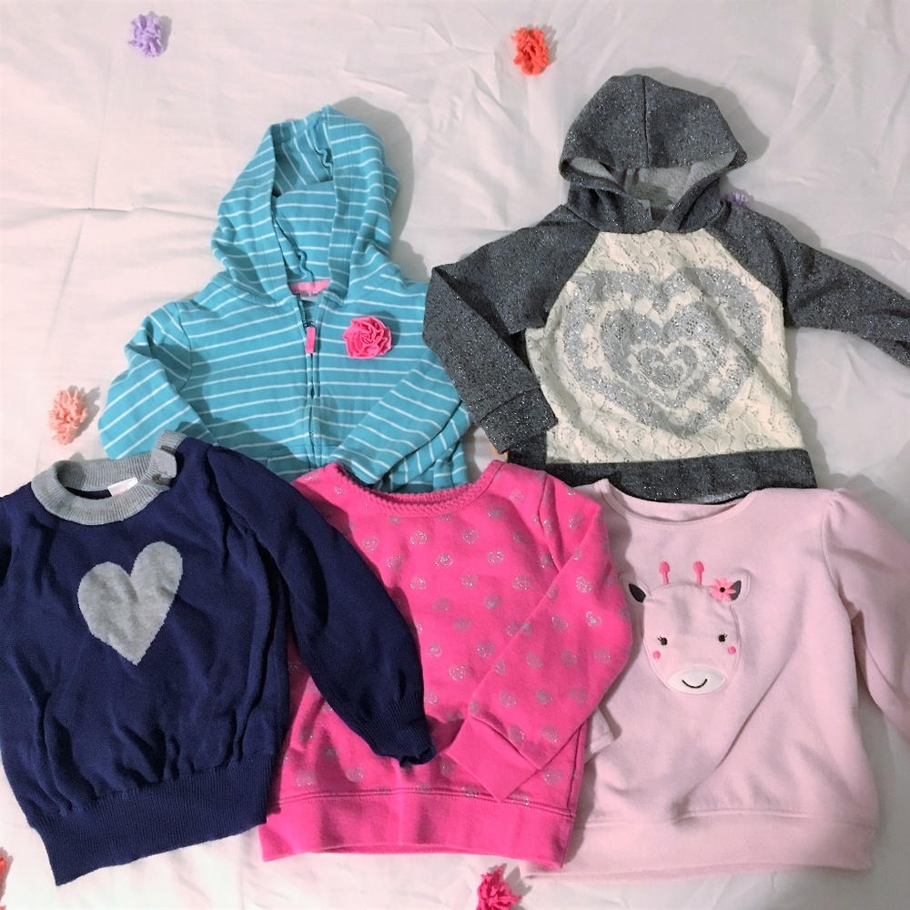 18 Month Girl Sweater Bunlde